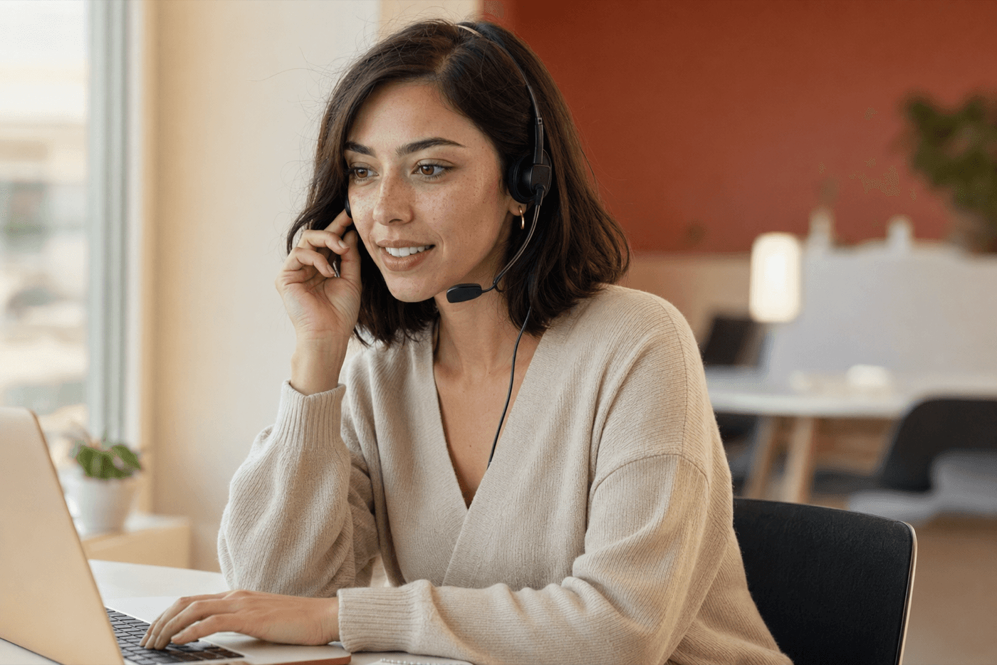 Your Brand's Voice, In Arabic and English.